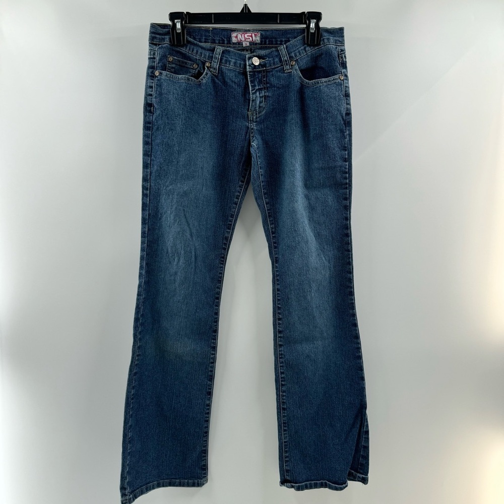 Vintage NSI Jeans Y2K Straight Leg – Size 9, Medium Wash